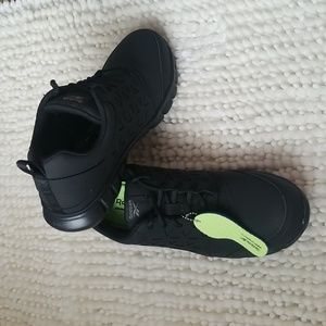 Reebok Mens Sublite Cushioned Work Shoes- Composite Toe, Sz: 7